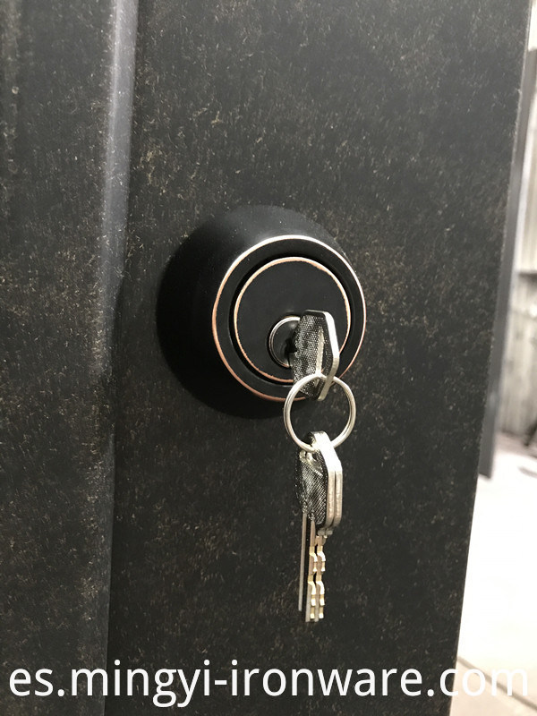 Puerta de hierro de seguridad exterior venta caliente 2019